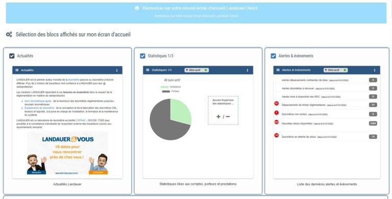 sélectionnez vos blocs