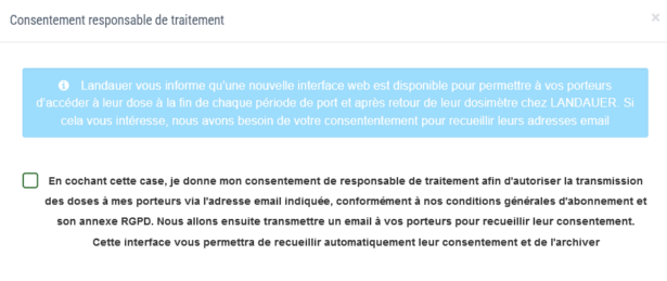 consentement traitement données