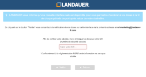Avant saisie du N° de Sécurité Sociale