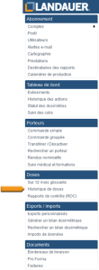 Historique de doses d'exposition